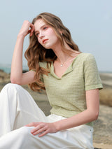 Shoreline Sage Knit Tee