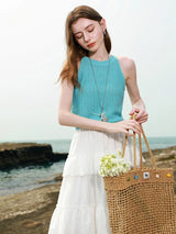 Aqua Whisper Knit Tank