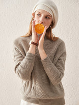 Cable Knit Turtleneck