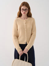 Soft Ribbed Knit Cardigan