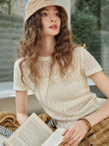 Breezy Knit Tee