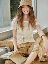 Breezy Knit Tee
