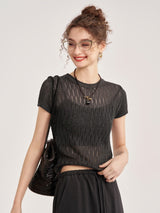 Breezy Knit Tee