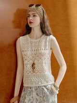 Sahara Crochet Tank