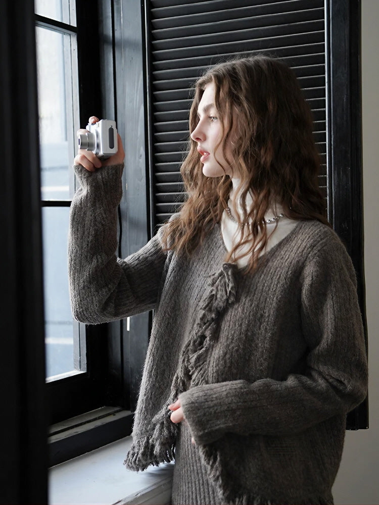 Fringe Harmony Knit Set