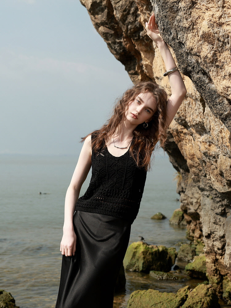 Midnight Crochet Tank