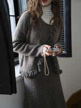 Fringe Harmony Knit Set