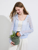 Sky Whisper Hooded Knit