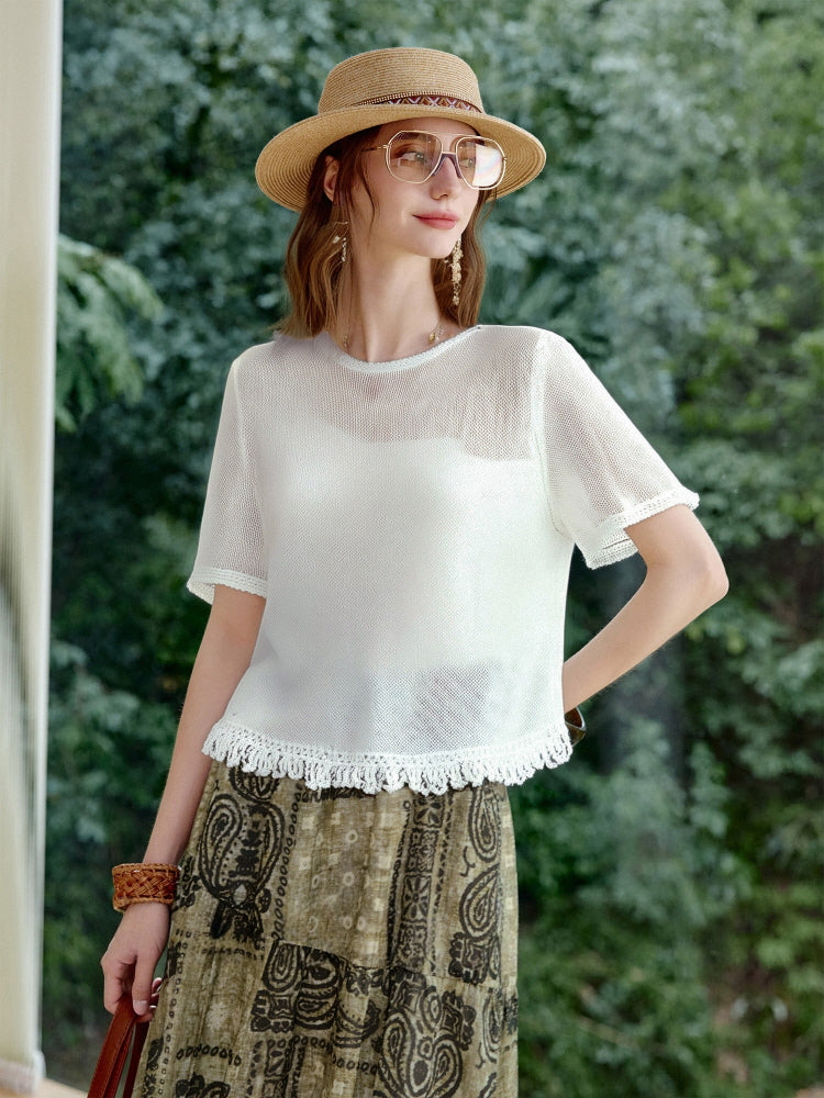 Fringe Serenity Top