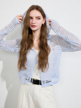 Sky Whisper Hooded Knit
