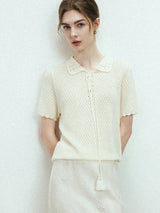 Lacebell Knit Blouse