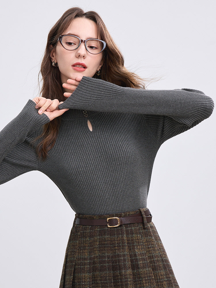Poise Keyhole Knit