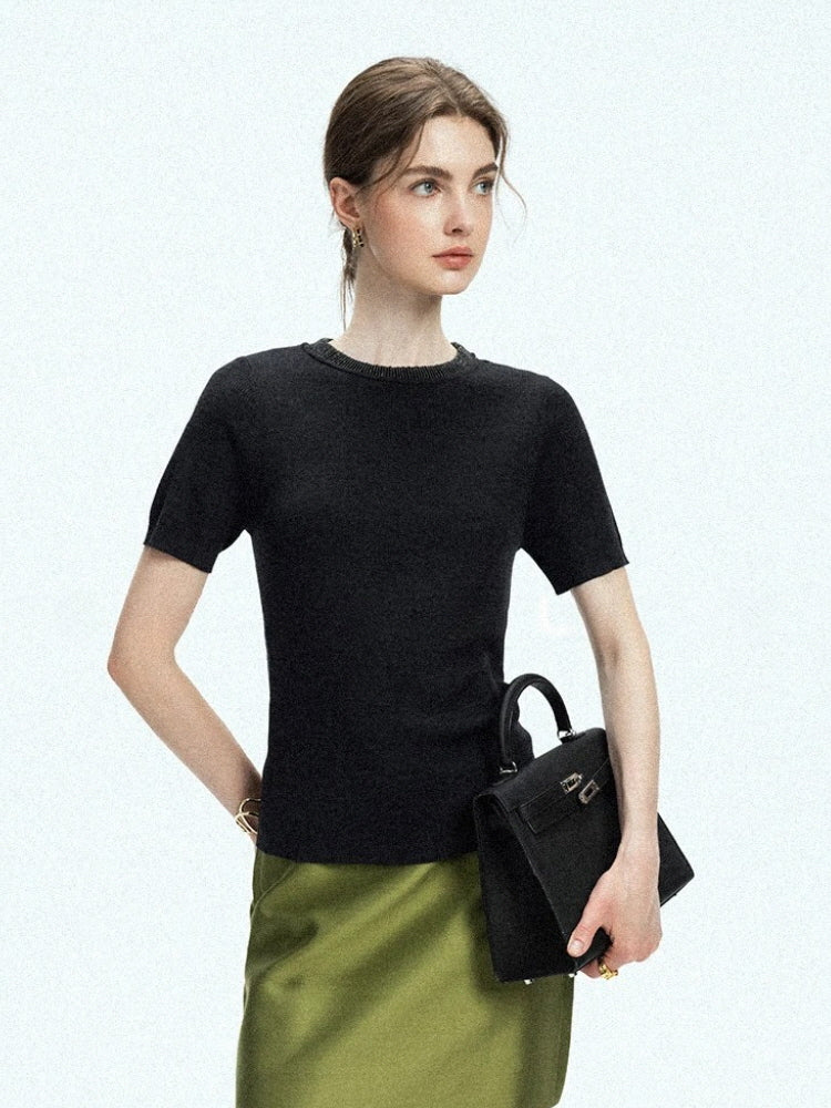 Contour Knit Tee