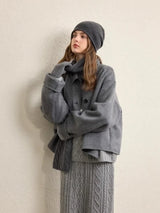 Cable Mist Scarf