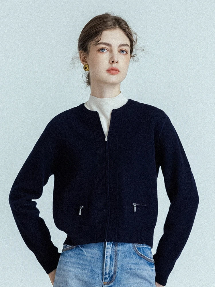 Luxe Zip Knit
