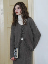 Fringe Harmony Knit Set