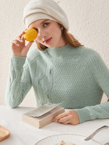 Cable Knit Turtleneck