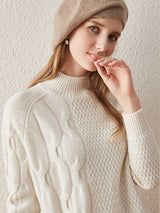 Cable Knit Turtleneck
