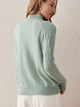 Cable Knit Turtleneck