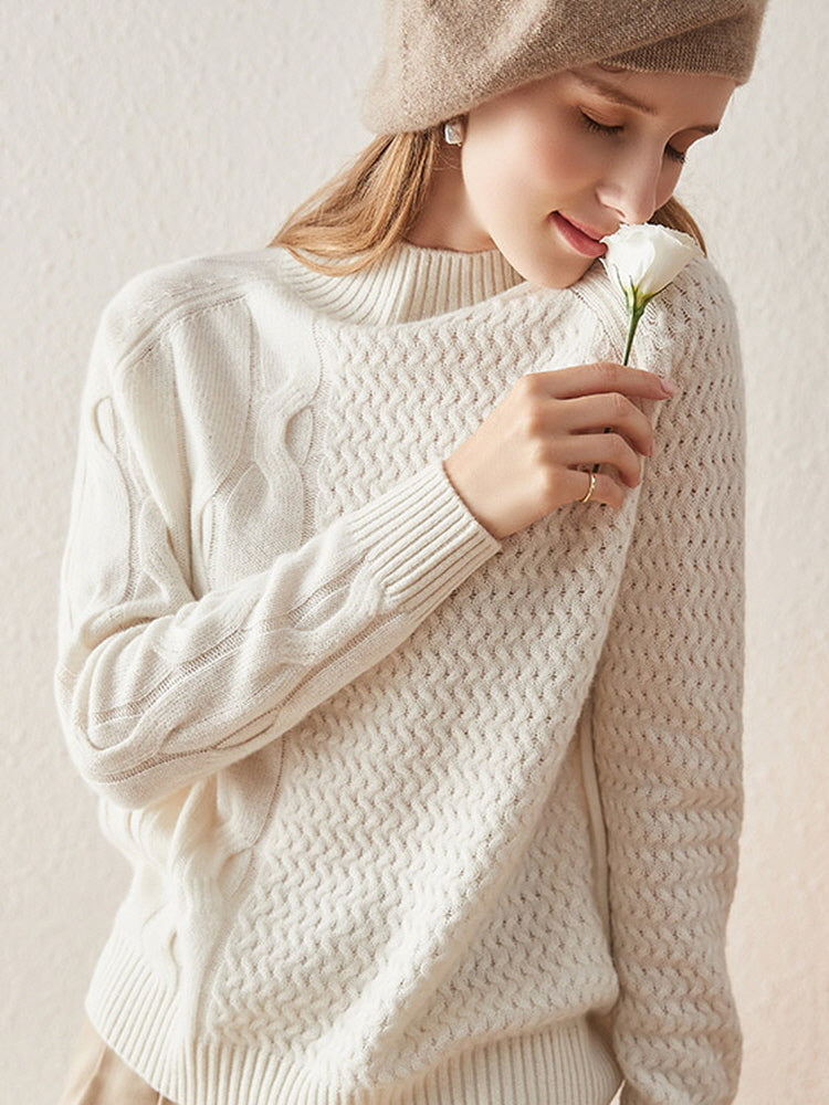 Cable Knit Turtleneck