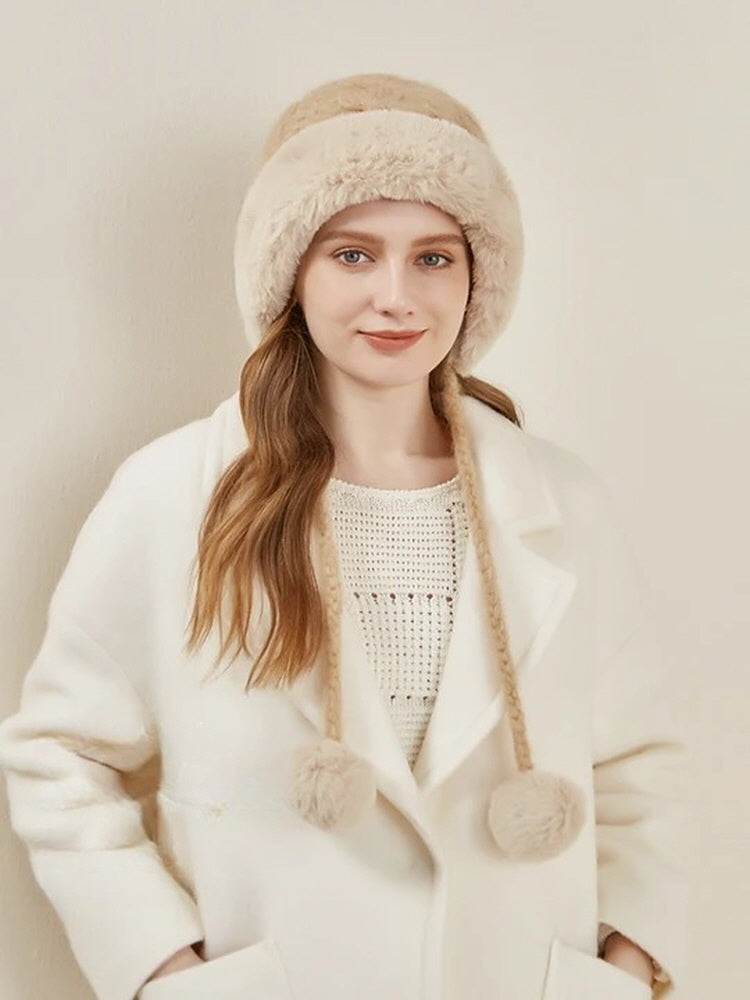Fur Trim Hat