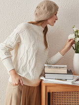 Cable Knit Turtleneck