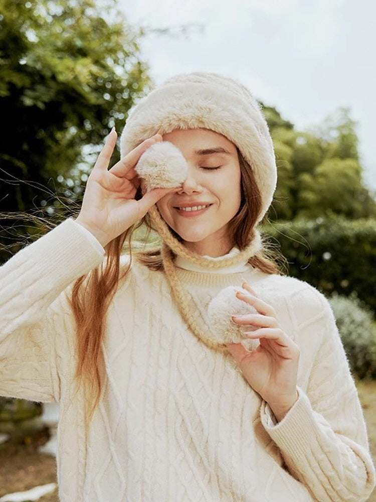 Fur Trim Hat
