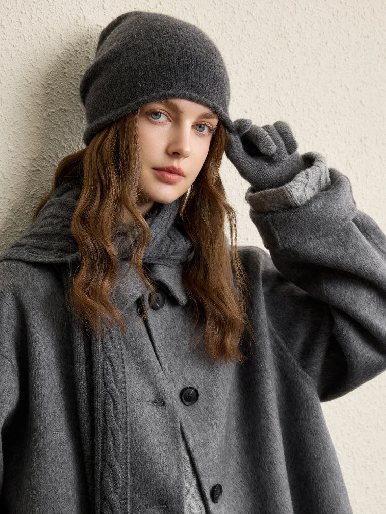 Cable Mist Scarf