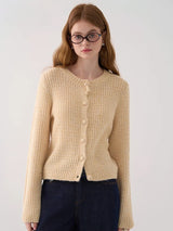 Soft Ribbed Knit Cardigan