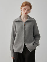 Ribbed Knit Jacket