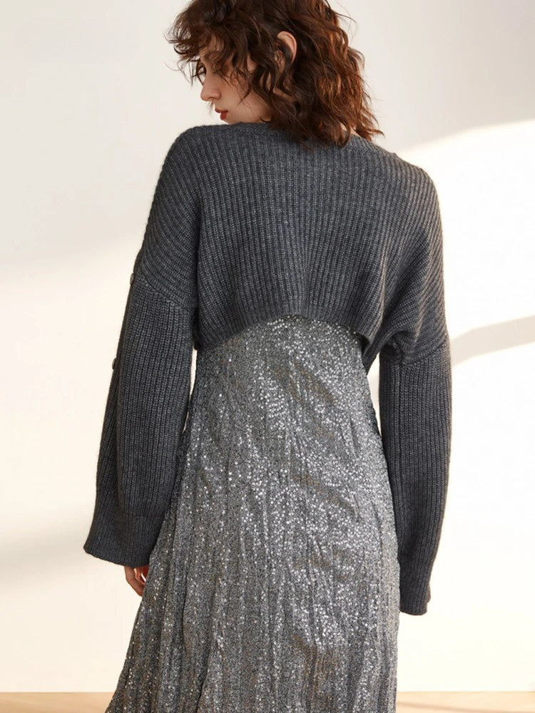Sleek Crop Knit