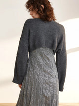 Sleek Crop Knit