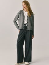 Line Knit Cardigan