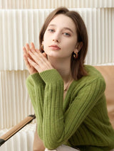 Sage Ribbed Cardigan