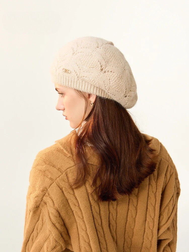 Leaf Lace Beret