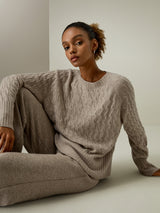 Luxe Cable Knit Sweater