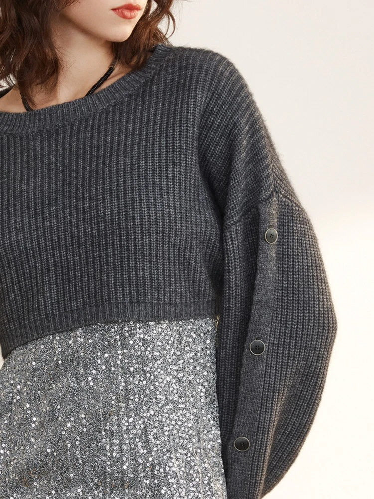 Sleek Crop Knit