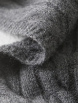Cable Mist Scarf