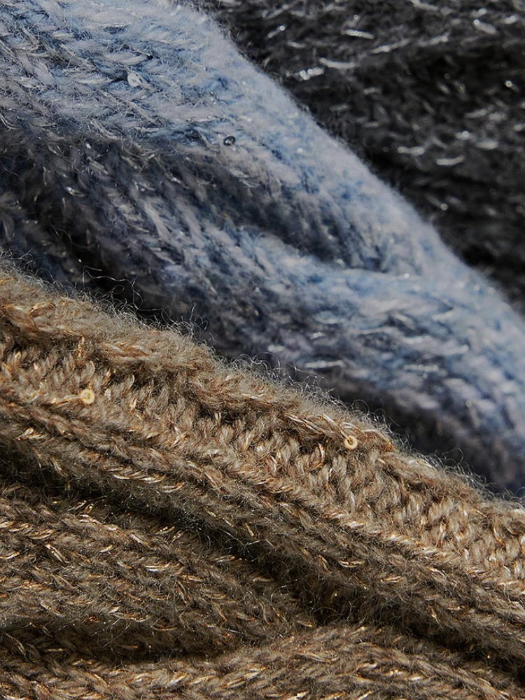 Refined Cable Cardigan