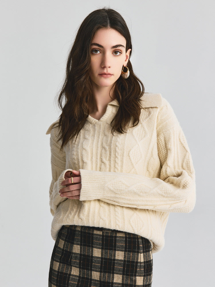 Aurora Cable Sweater