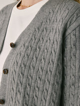 Line Knit Cardigan
