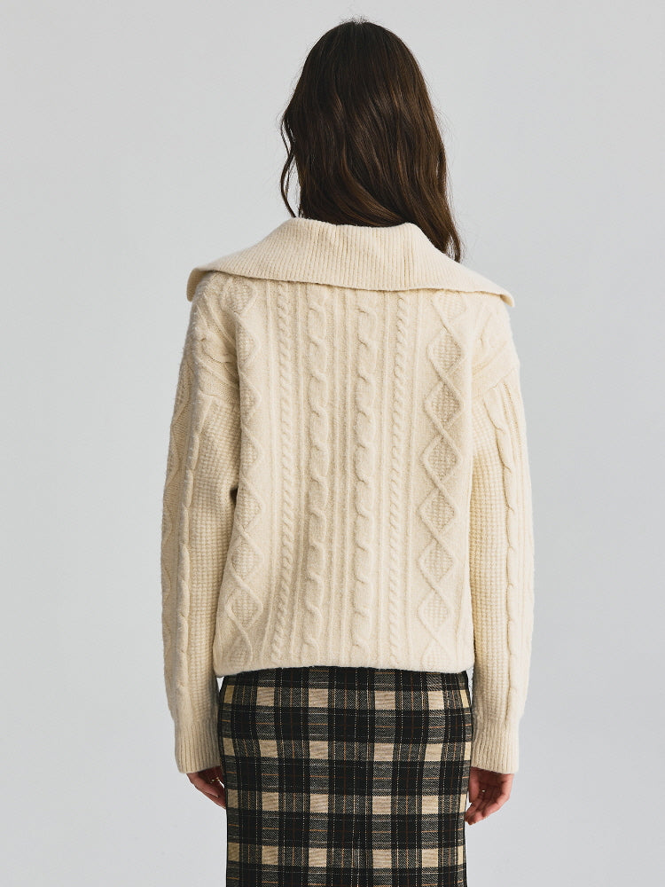 Aurora Cable Sweater