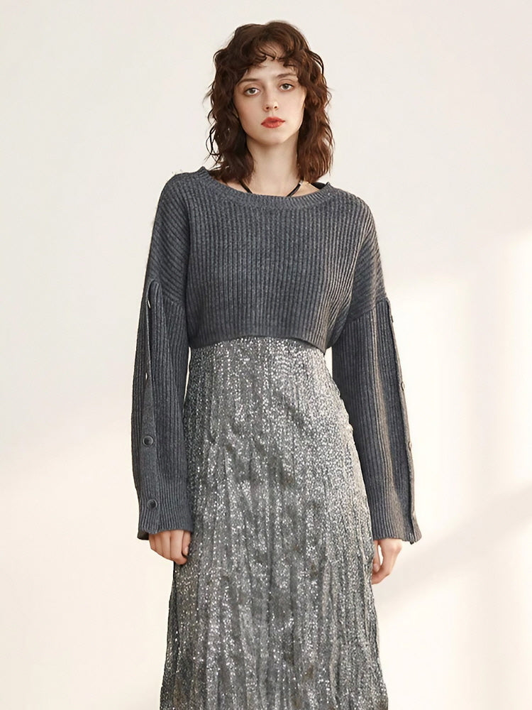 Sleek Crop Knit