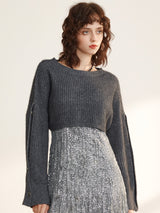 Sleek Crop Knit
