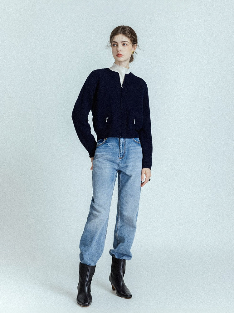 Luxe Zip Knit