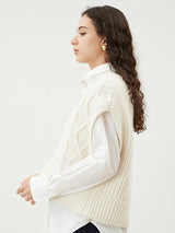 Urban Weave Knit Vest