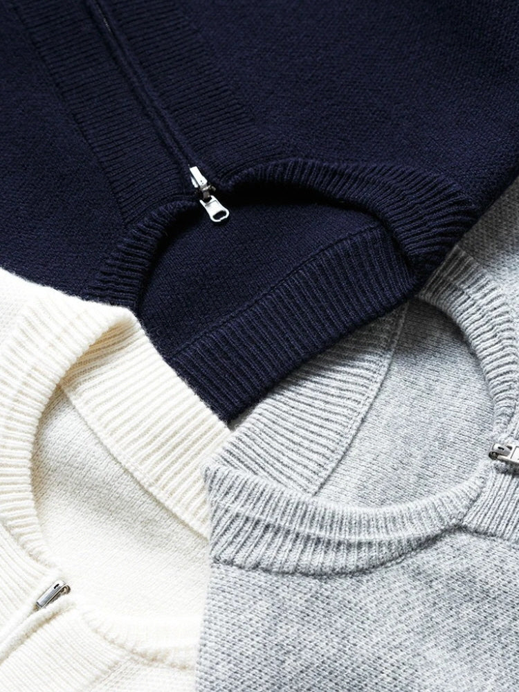 Luxe Zip Knit