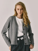 Line Knit Cardigan