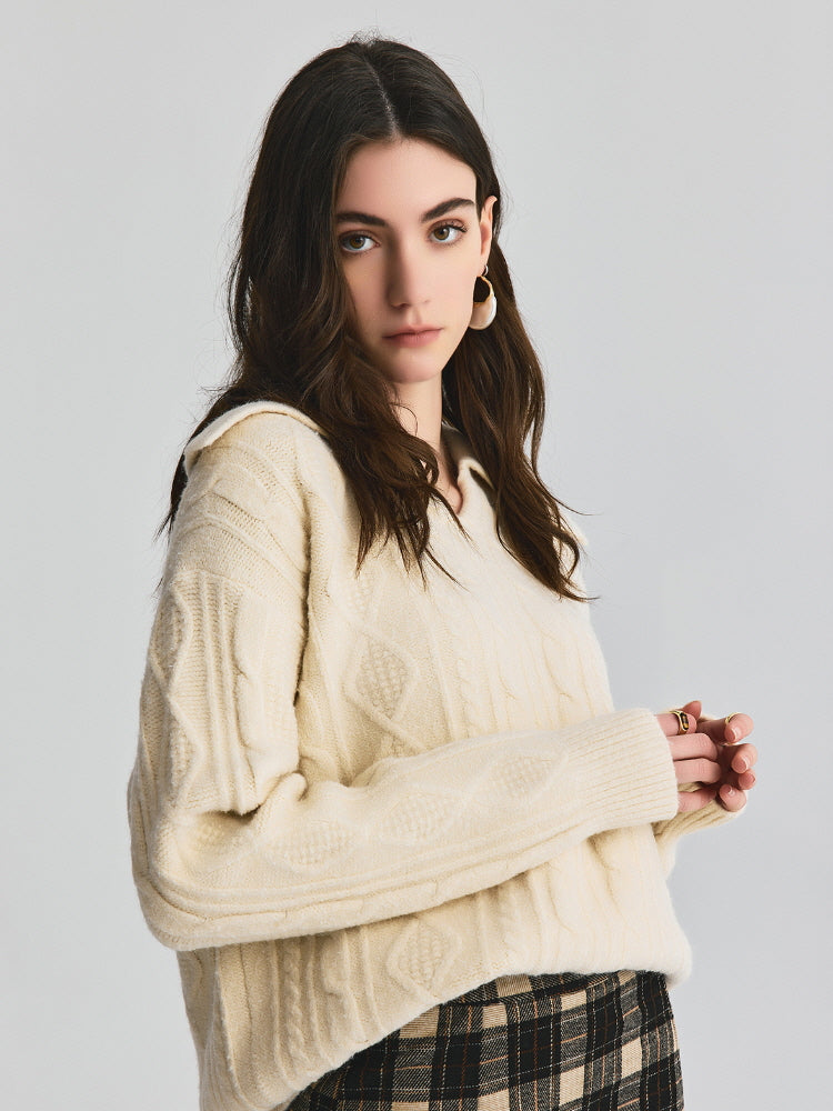 Aurora Cable Sweater
