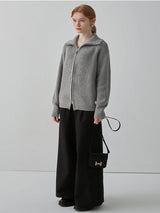 Ribbed Knit Jacket